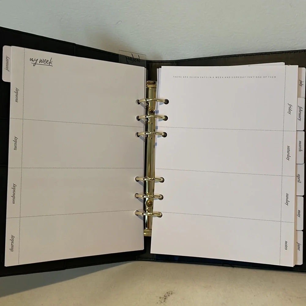 One Year Planner